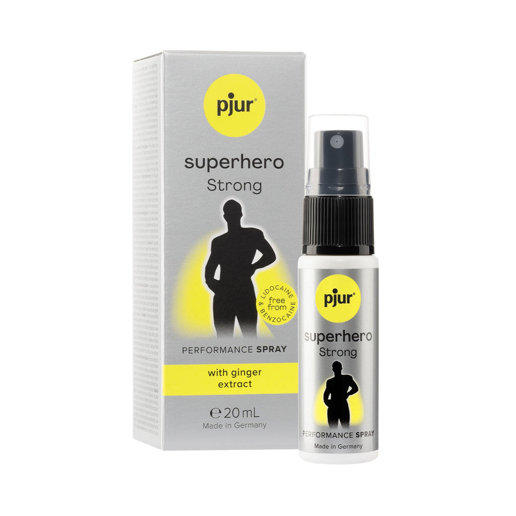 Pjur Superhero Performance Delay Spray for Men 20ml – paracress and ginger formula