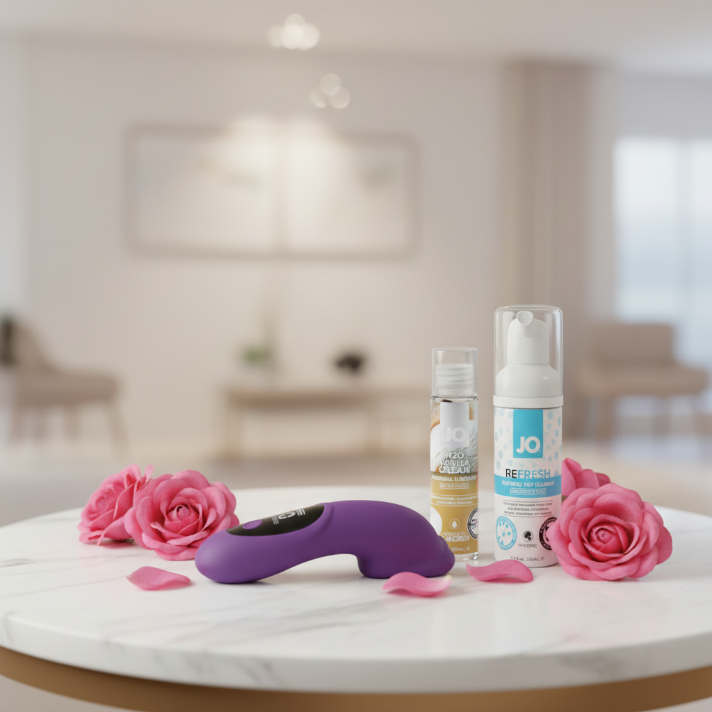 Playful Pleasure Intimacy Kit - Marble