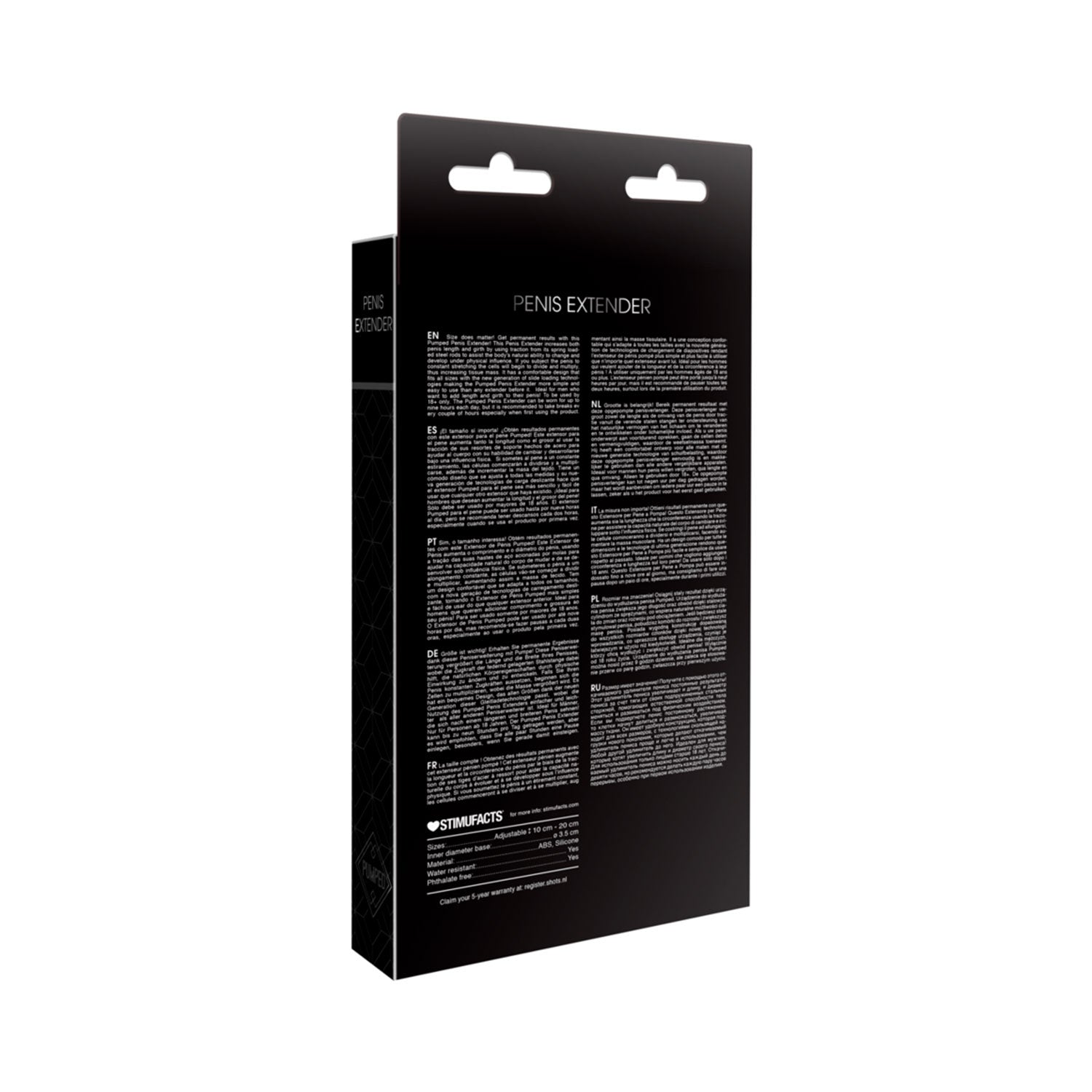 Pumped - Penis Extender (Black)