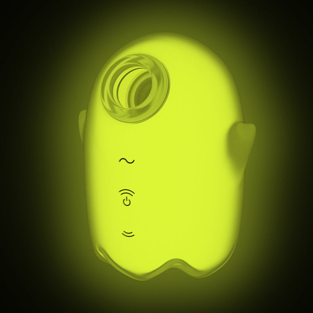 Satisfyer - Glowing Ghost Double Air Pulse Clitoral Vibrator Yellow