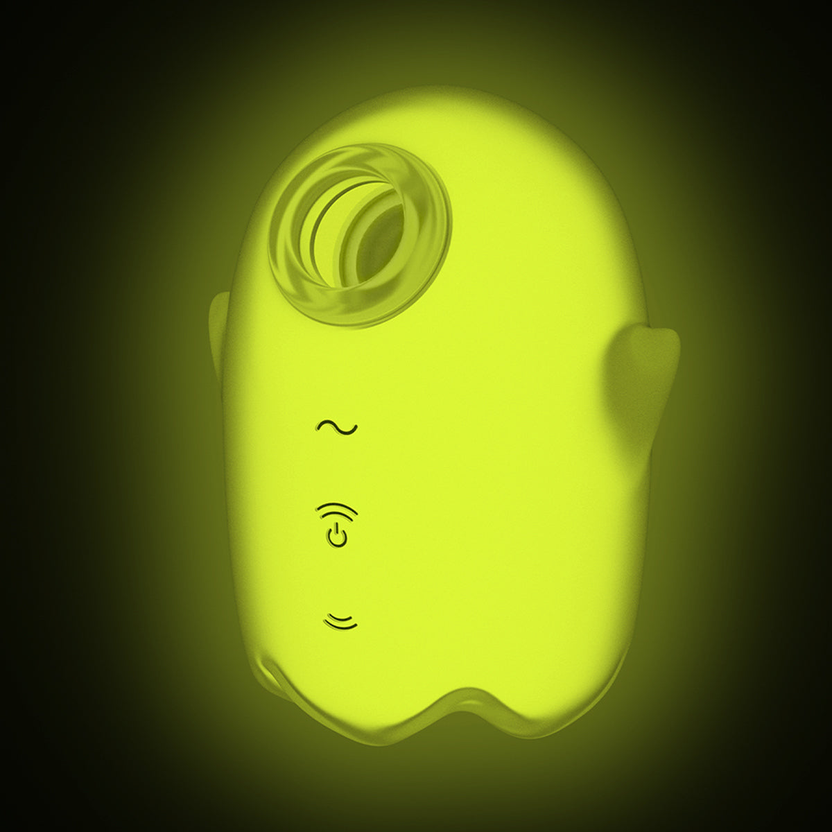 Satisfyer - Glowing Ghost Double Air Pulse Clitoral Vibrator Yellow