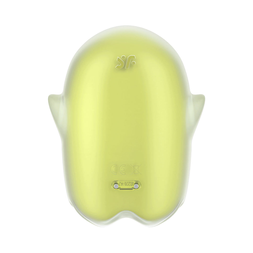 Satisfyer - Glowing Ghost Double Air Pulse Clitoral Vibrator Yellow