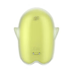 Satisfyer - Glowing Ghost Double Air Pulse Clitoral Vibrator Yellow