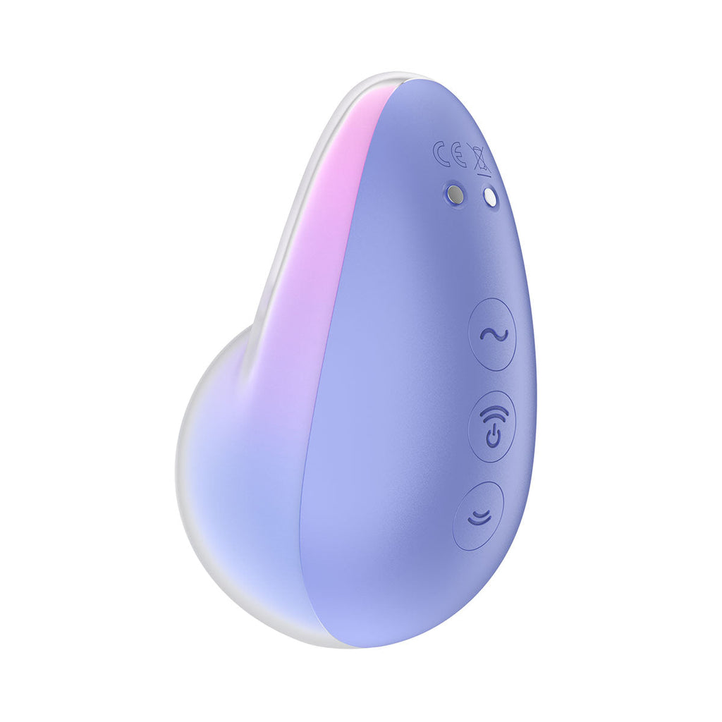 Satisfyer - Pixie Dust Double Air Pulse Clitoral Vibrator Violet Pink