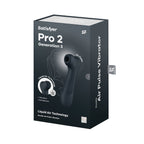Satisfyer - Pro 2 Generation 3 Double Air Pulse Clitoral Vibrator Black