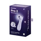 Satisfyer - Pro 2 Generation 3 Double Air Pulse Clitoral Vibrator Purple