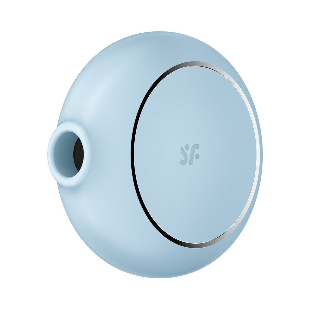 Satisfyer - Pro To Go 3 Double Air Pulse Clitoral Vibrator Blue