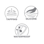 Satisfyer - Tap and Climax 1 Lay-on Vibrator Grey