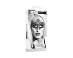 Ouch Black and White - Lace Eye Mask Queen Black