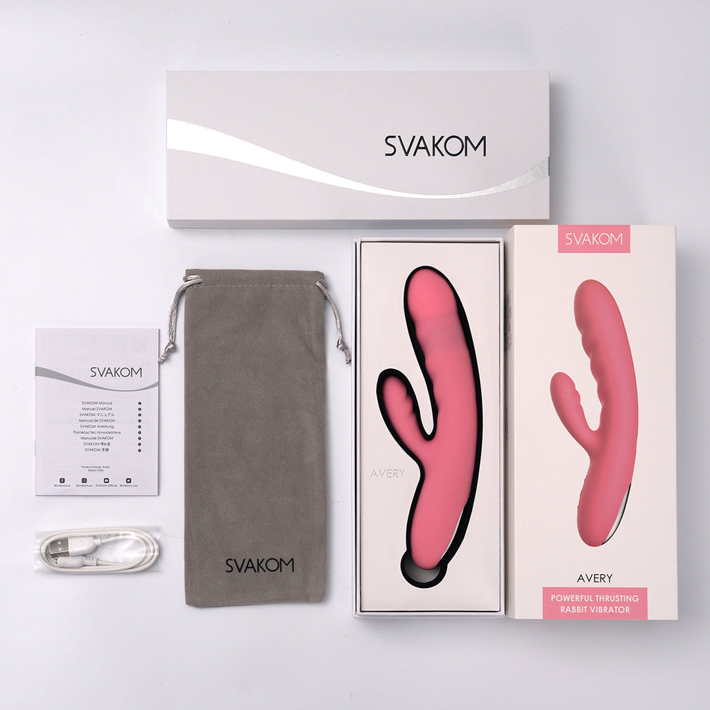 Svakom - Avery Powerful Thrusting Rabbit Vibrator