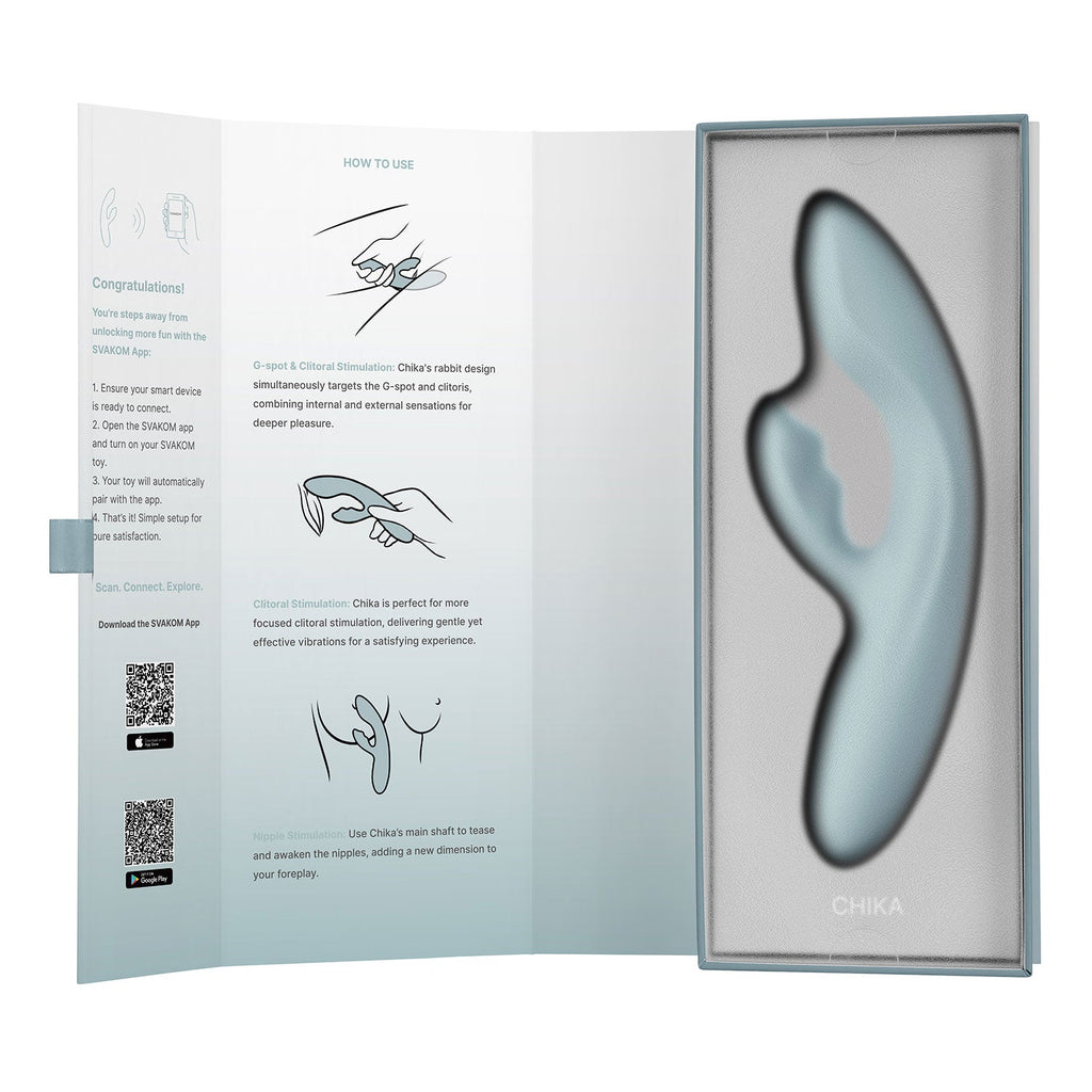 Svakom - Chika App-controlled Heating Rabbit Vibrator