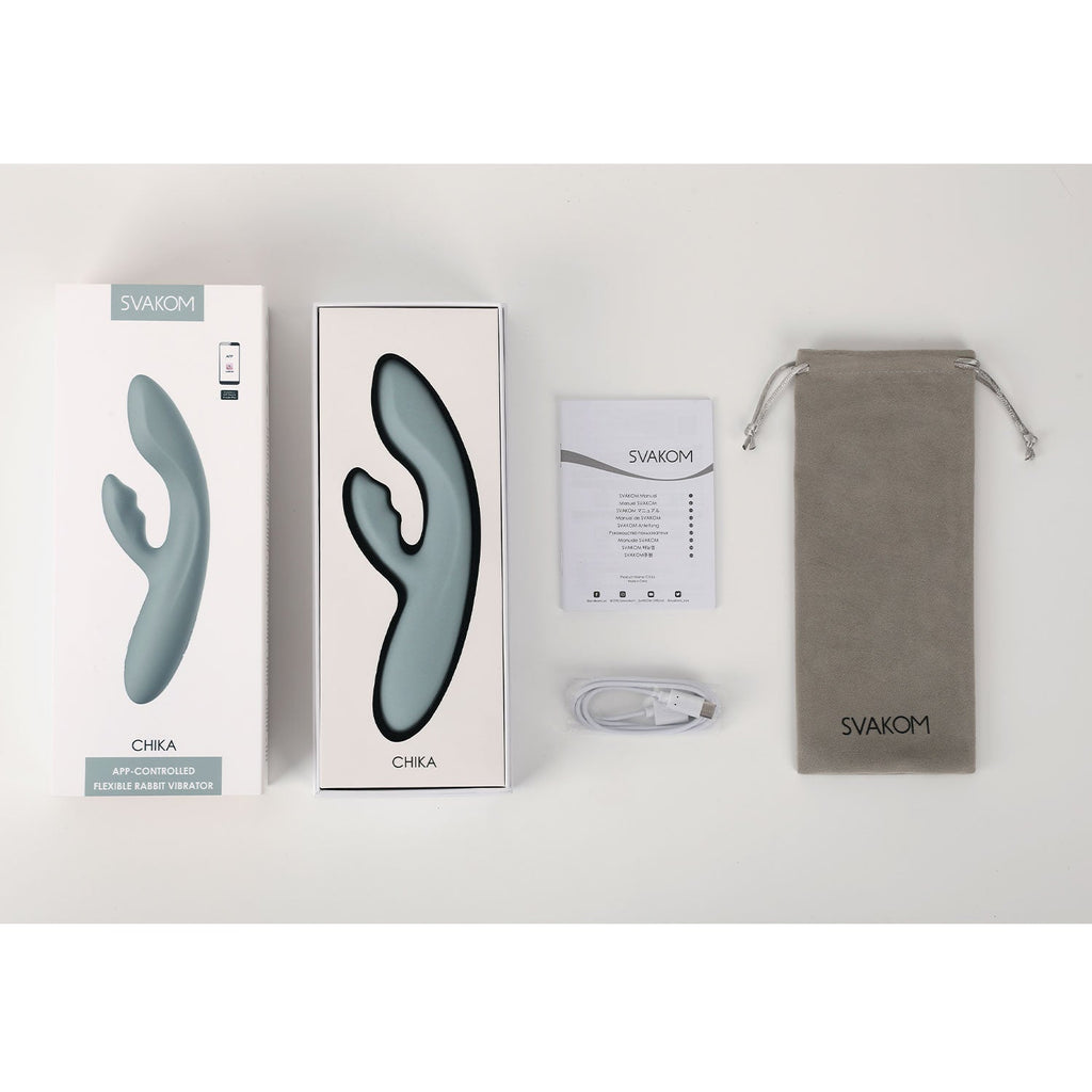 Svakom - Chika App-controlled Heating Rabbit Vibrator