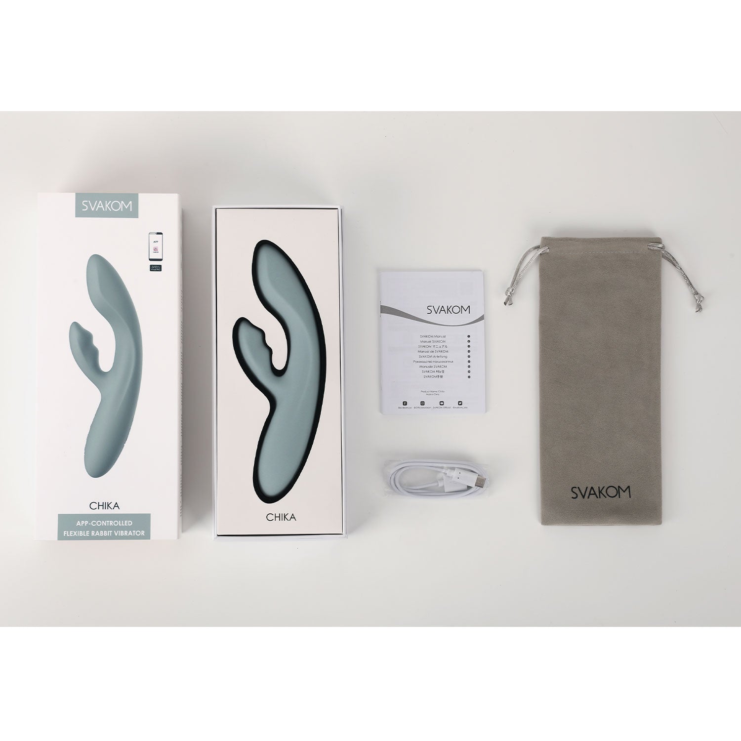 Svakom - Chika App-controlled Heating Rabbit Vibrator