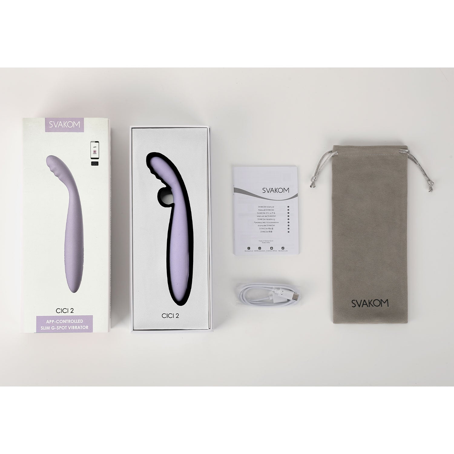 Svakom - Cici 2 App-Controlled Heating G-spot Vibrator