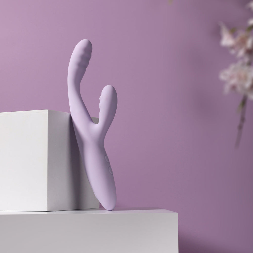 Svakom - Cici+ 2 App-controlled Slim Rabbit Vibrator Pastel Lilac