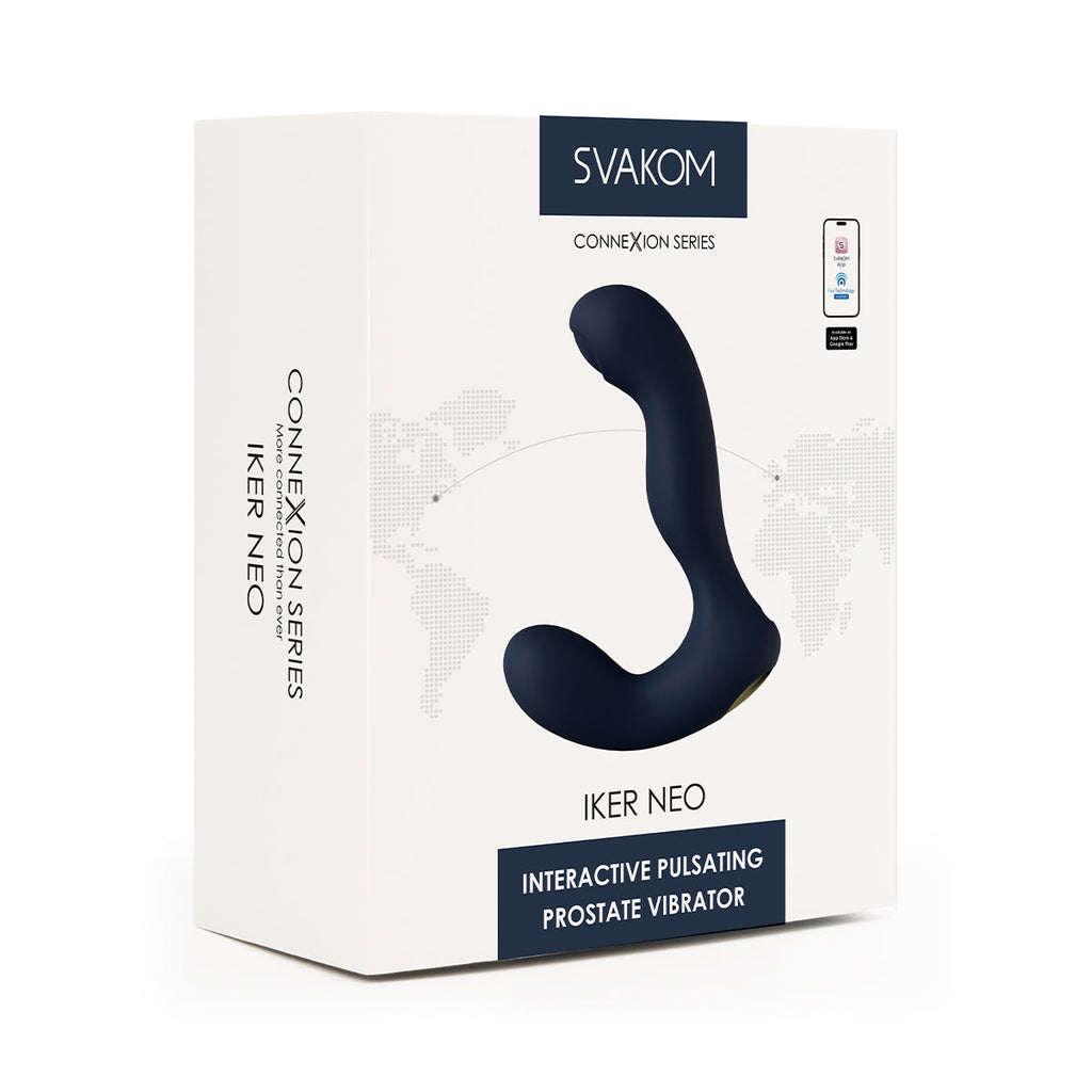 Svakom - Iker Neo App-Controlled Pulsating Prostate Vibrator