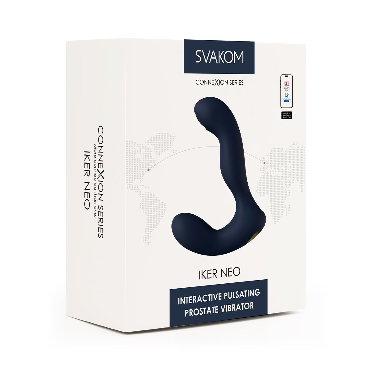Svakom - Iker Neo App-Controlled Pulsating Prostate Vibrator