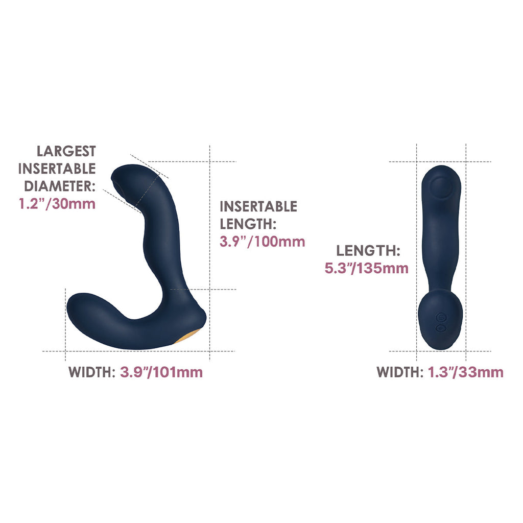 Svakom - Iker Neo App-Controlled Pulsating Prostate Vibrator