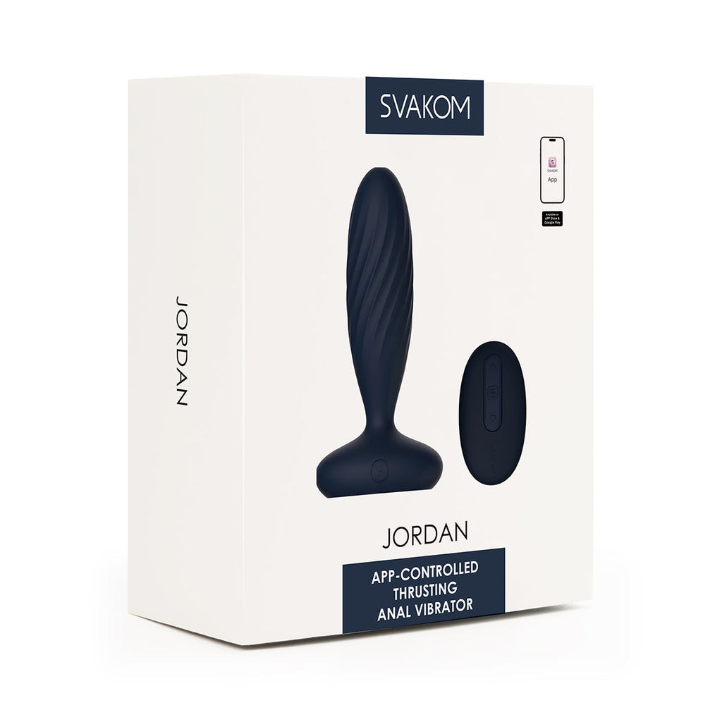 Svakom - Jordan App-Controlled Thrusting Anal Vibrator with Remote