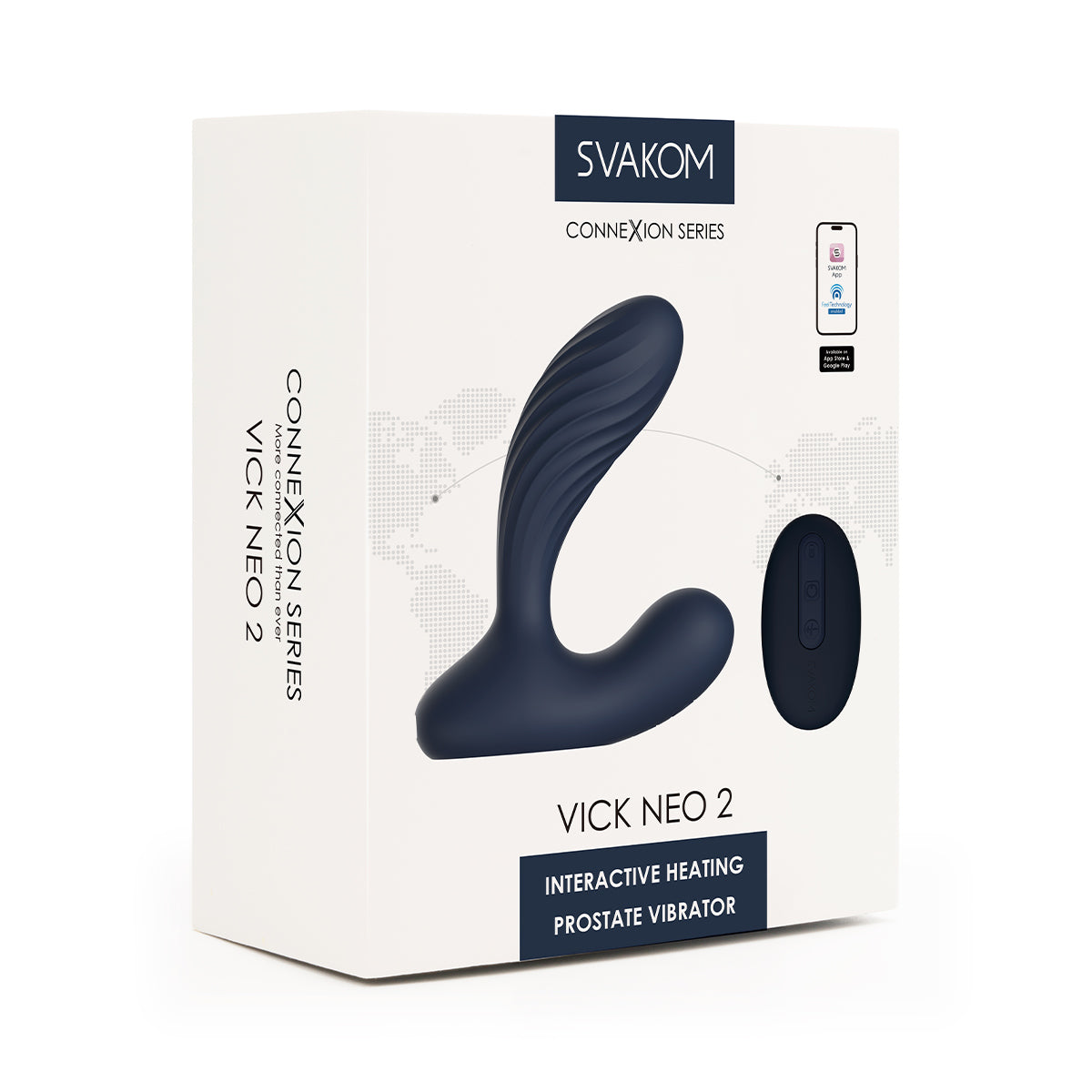 Svakom - Vick Neo 2 App-Controlled Heating Prostate Vibrator