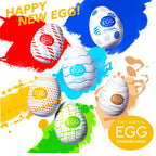 Tenga - Egg Cubic Standard Renewal Masturbator