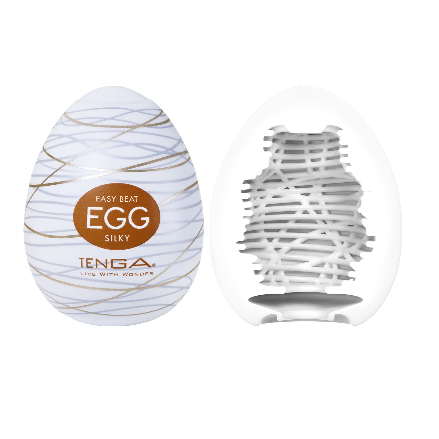 Tenga - Egg Silky Standard Renewal Masturbator