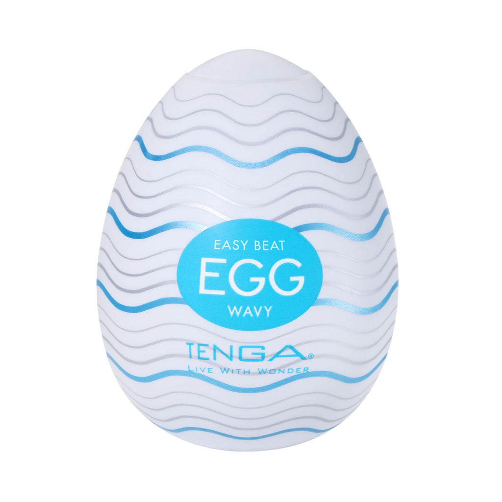 Tenga - Egg Wavy Standard Renewal Masturbator