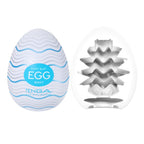 Tenga - Egg Wavy Standard Renewal Masturbator