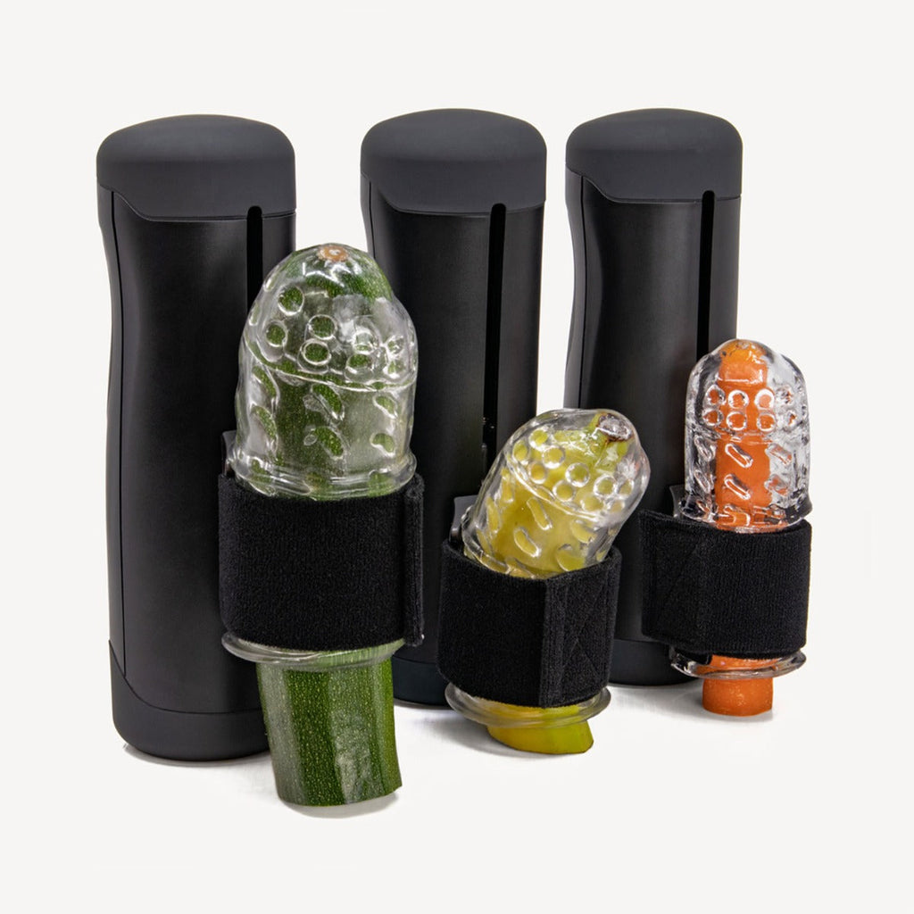 The Handy - App Controlled Interactive Bluetooth Stroker Male Masturbator (Black)