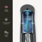 The Handy - App Controlled Interactive Bluetooth Stroker Male Masturbator (Black)