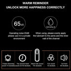 TryFun - Black Hole Pro App-Controlled Smart Retractable Male Masturbator