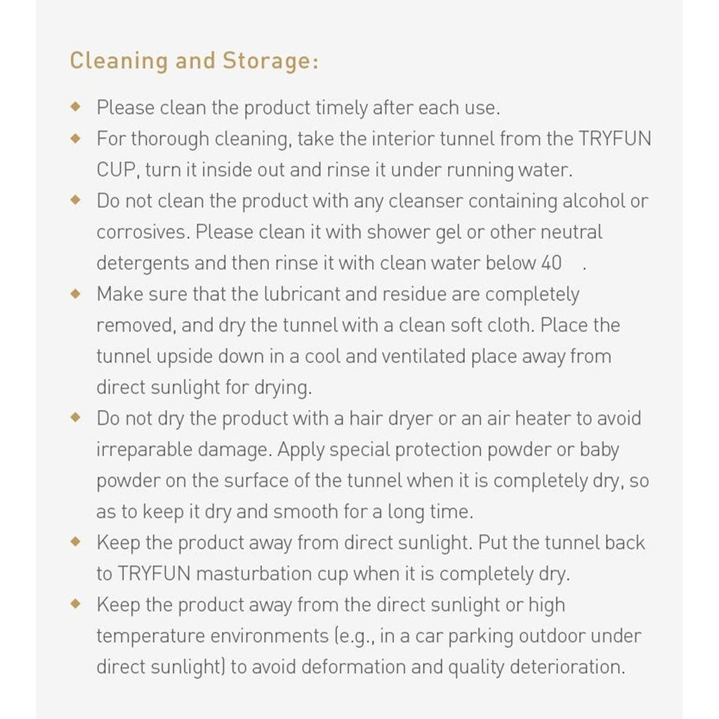 TryFun - Little Fox Reusable Male Masturbation Cup