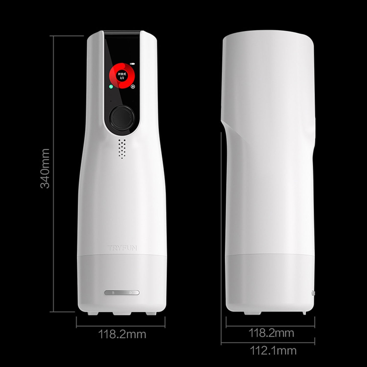 TryFun - Meta Series 2 Rotary Thrusting Smart Masturbation Cup with 2nd Gen Sleeve and Lubricant