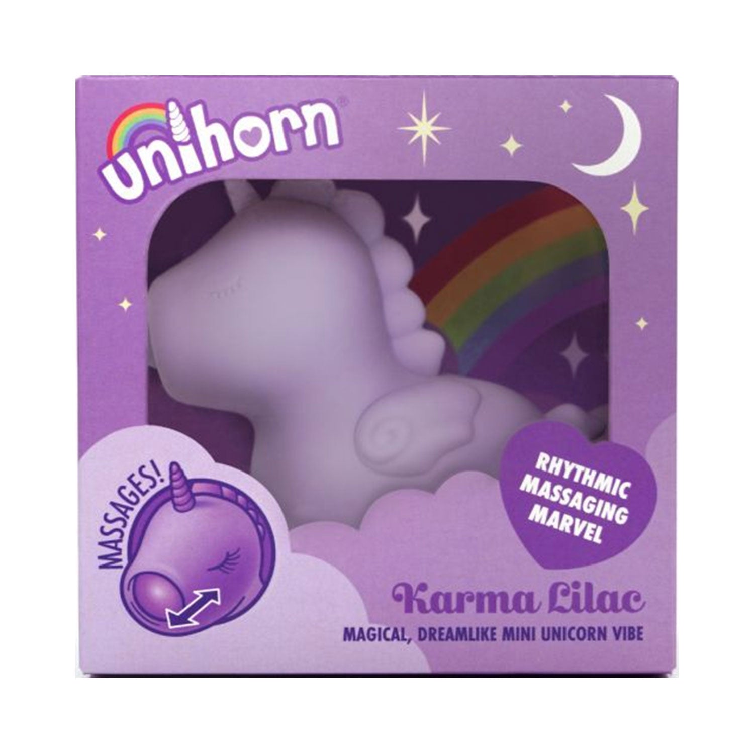Unihorn - Karma Lilac Massager Mini Clitoral Vibrator