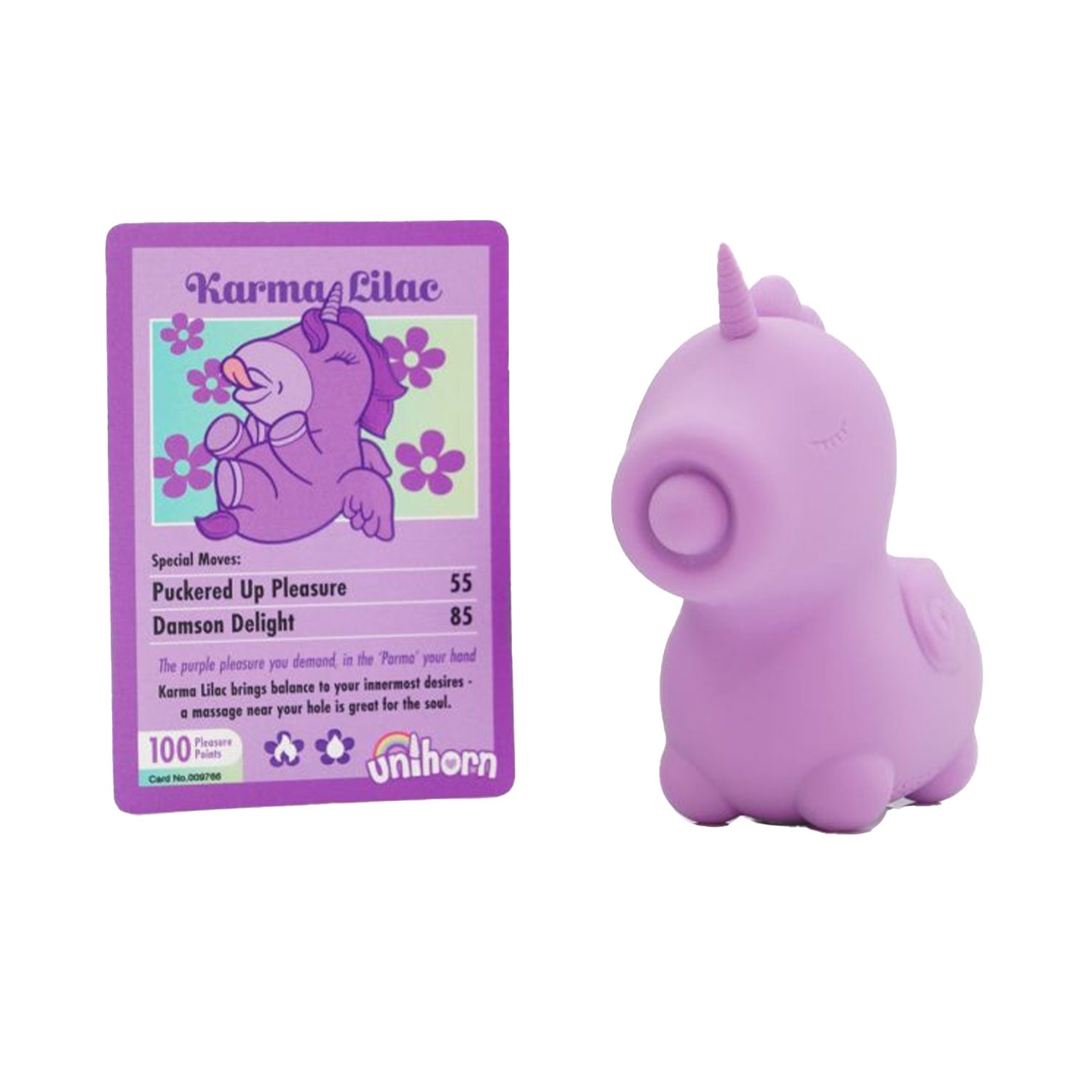 Unihorn - Karma Lilac Massager Mini Clitoral Vibrator
