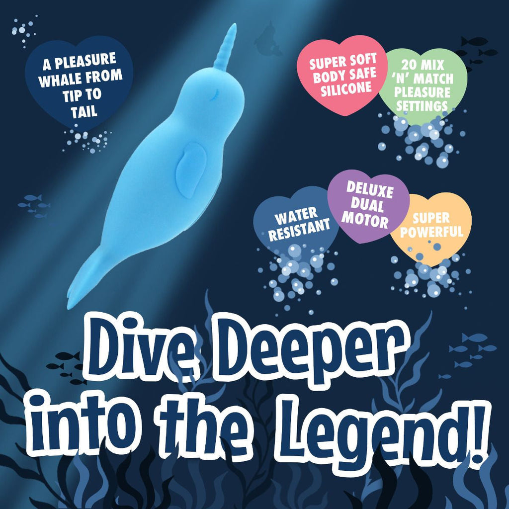 Unihorn - Neigh Mo Narwhal Clitoral Vibrator