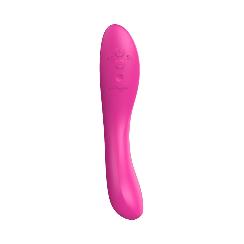 We-Vibe - Rave 2 App-Controlled Silicone G-Spot Vibrator Bold Pink